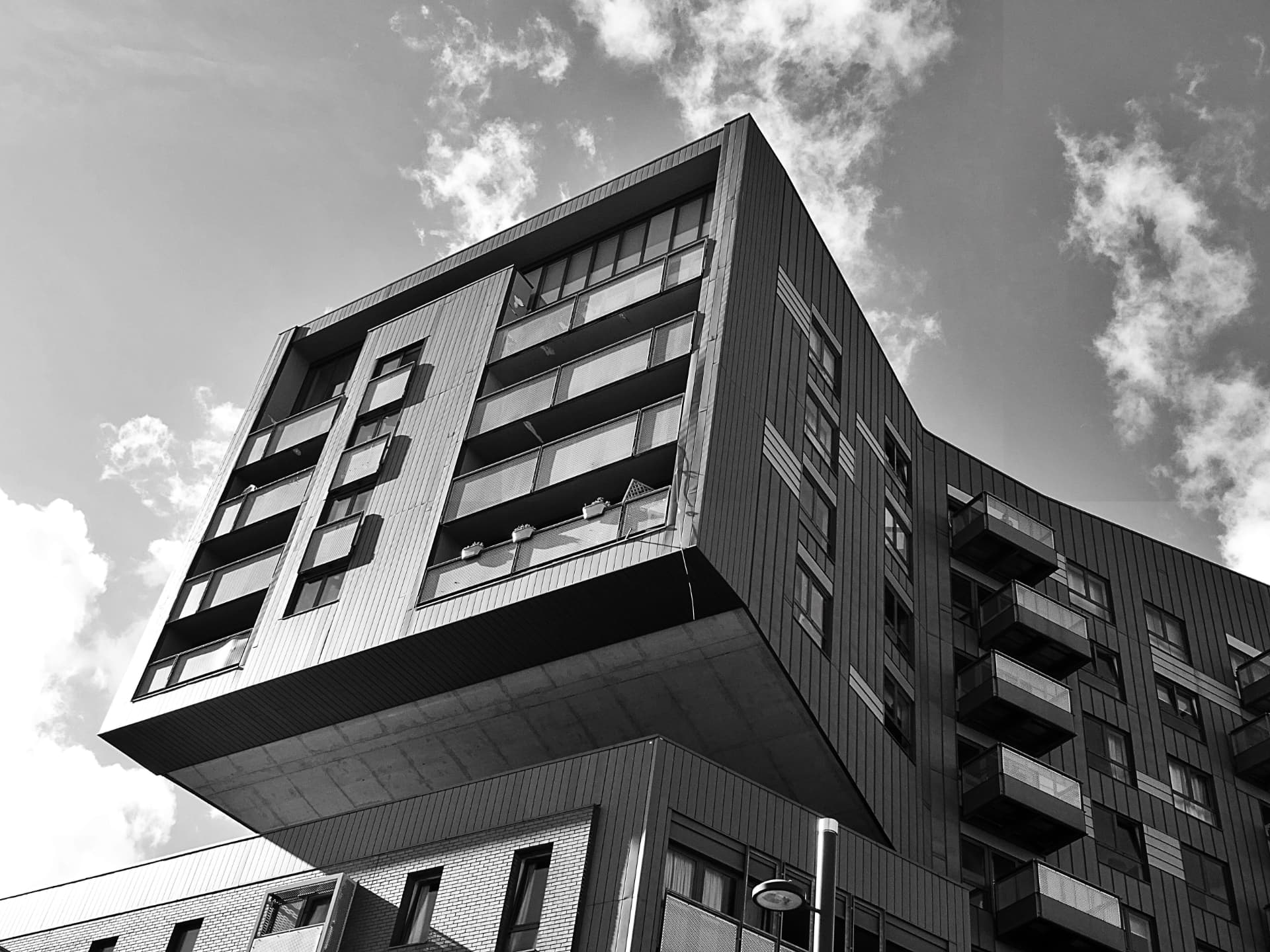 Modern appartementencomplex